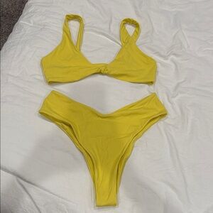 Yellow Bikini Set